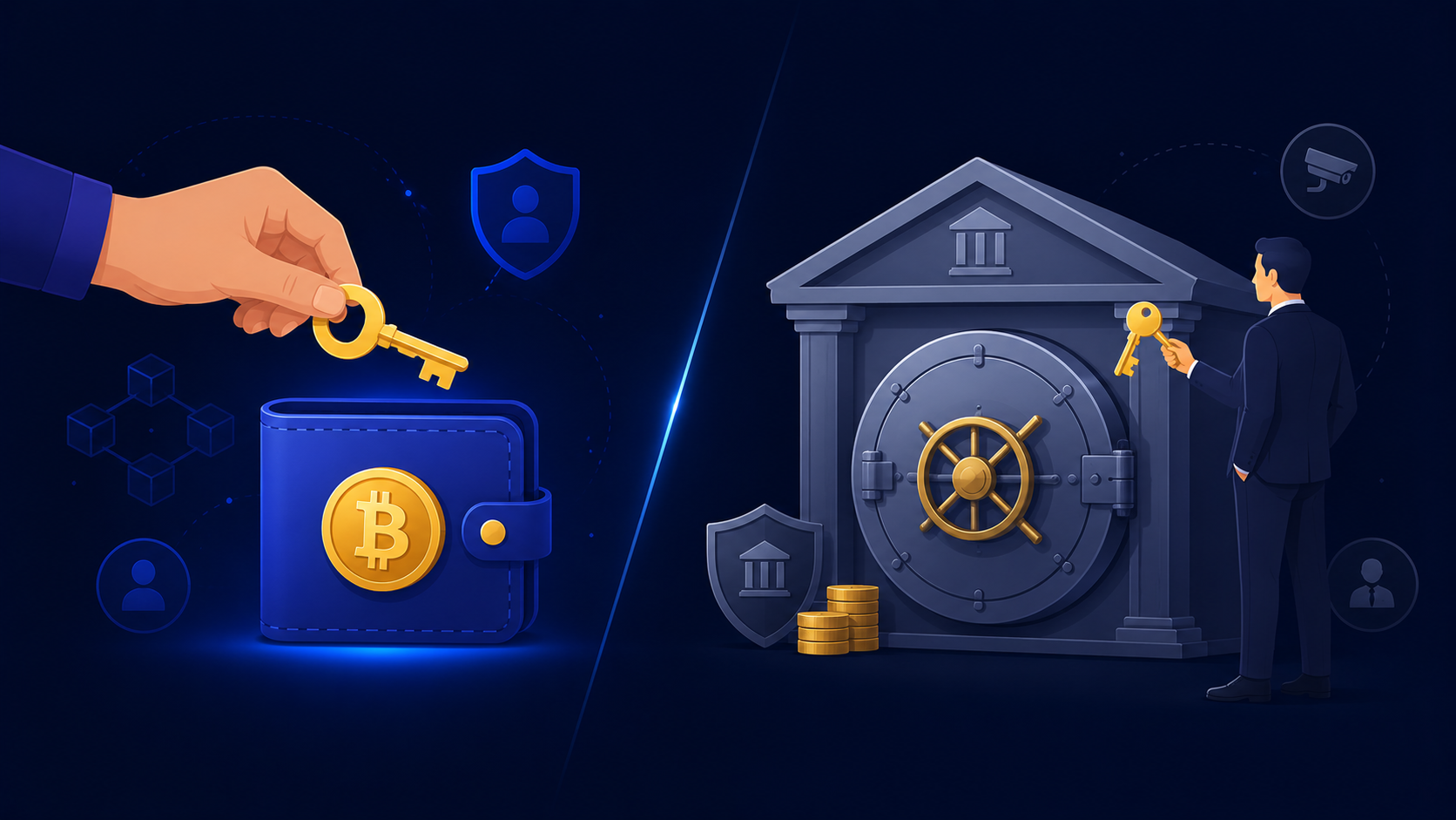 Non-Custodial vs Custodial Crypto Payment Processors