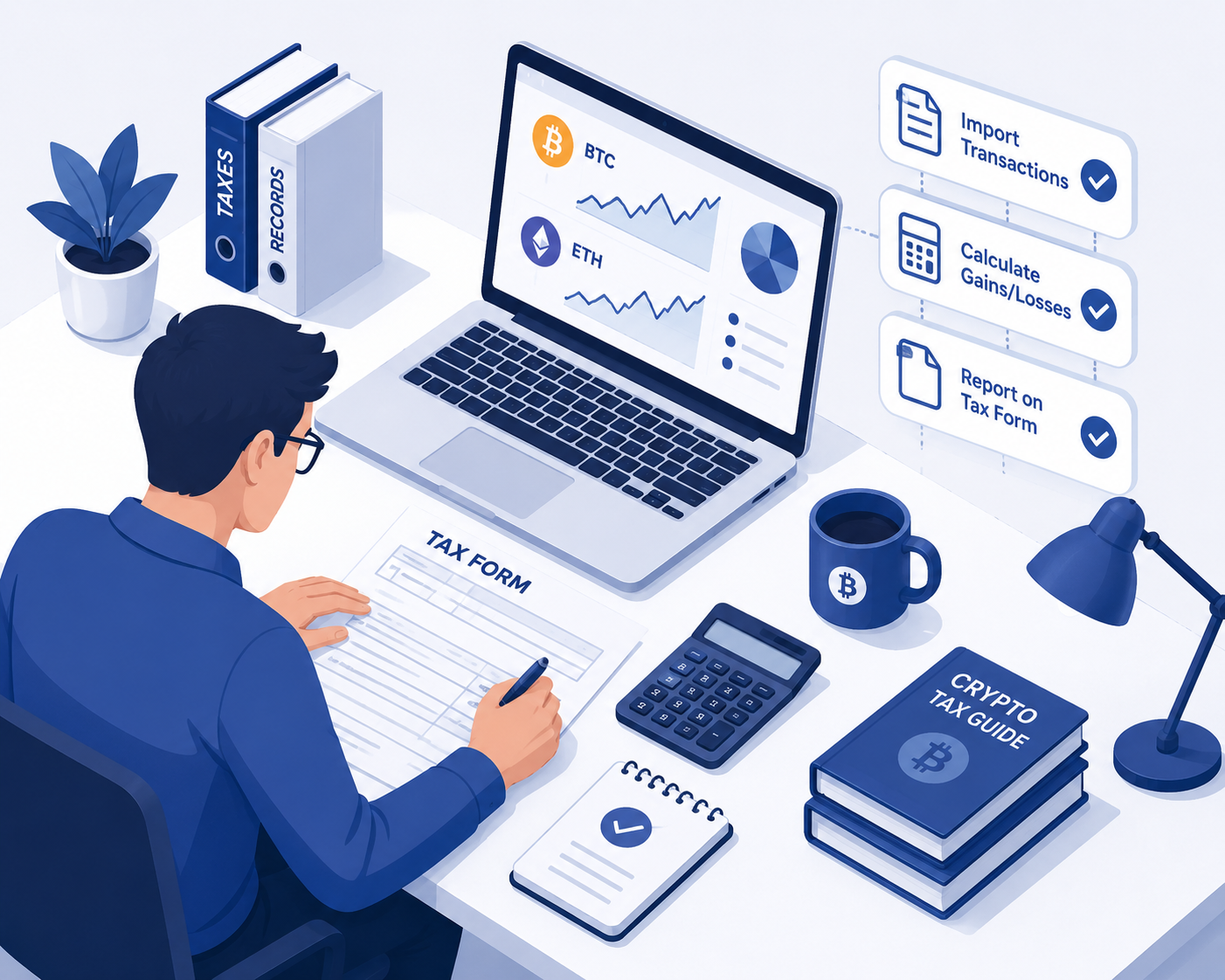 How to Report Crypto on Your Taxes: Step-by-Step (2026)